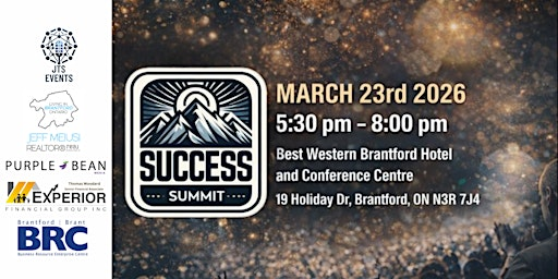 Success Summit Brantford 2026 | Best Western Brantford Hotel and Conference Centre - Ballroom