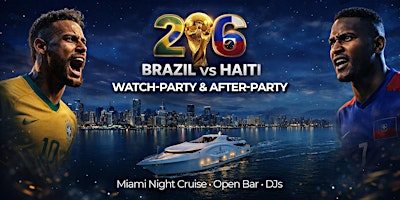 June 19: Miami's 5-Star World Cup Watch-Party & After-Party | Seafair Mega Yacht