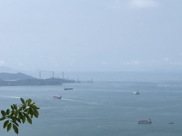青衣細山步行徑⛰️鳥瞰藍巴勒海峽