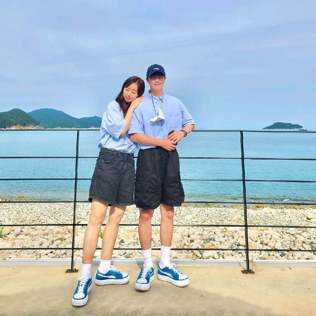 오션뷰가 한 눈에 펼쳐지는 거제카페 "글래씨스"