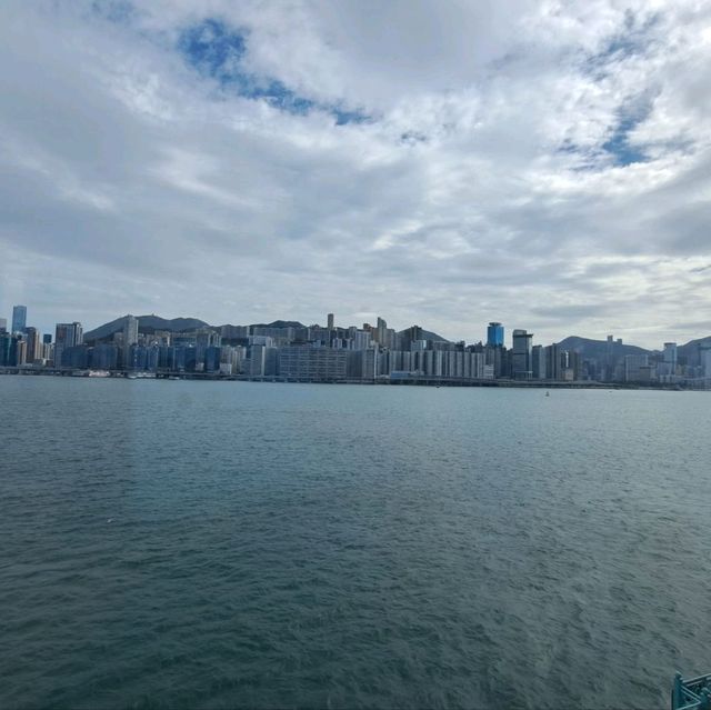 嘆海景，食點心❤️