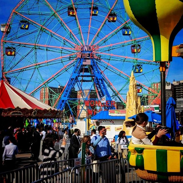 The old school amusement park in Brooklyn