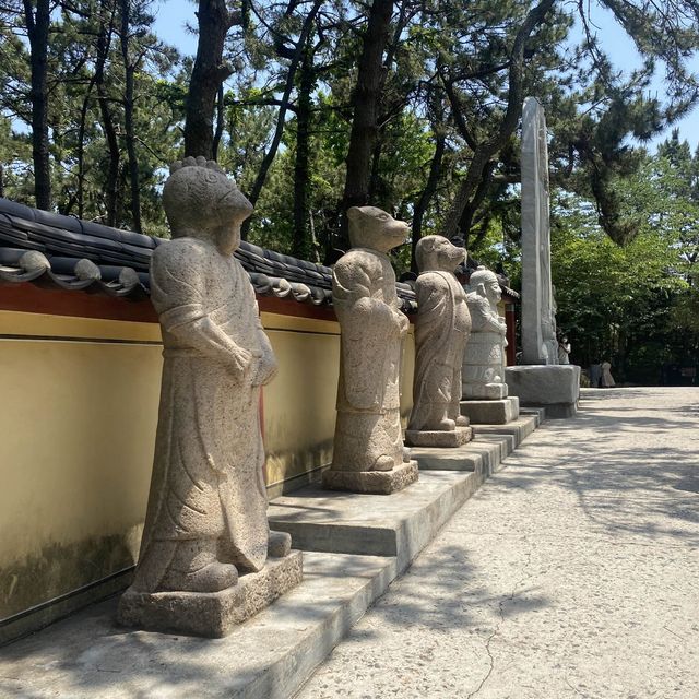 Famous Buddhist temple in Busan