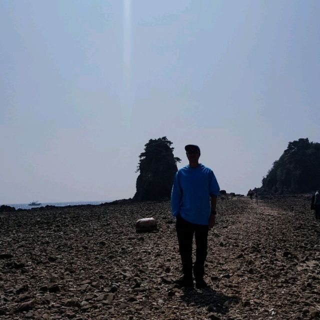 안면도 할미할아비바위 해수욕장