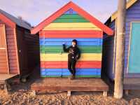 Colourful Bathing Boxes of Brighton Beach! 🤩