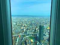 大阪　ラグジュアリーホテル　大阪マリオット都ホテル　天空レストラン　ZKのランチに大満足❗️