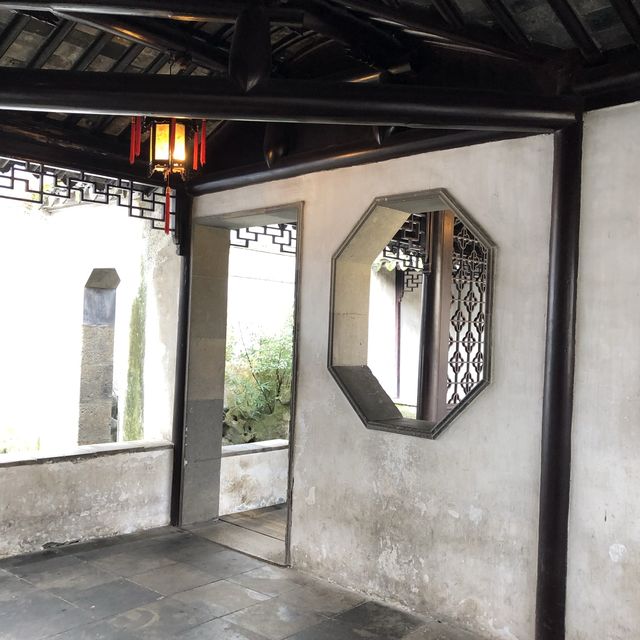 A renowned classical Chinese garden in Suzhou