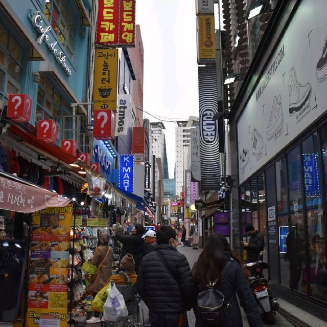 Visiting Myeongdong