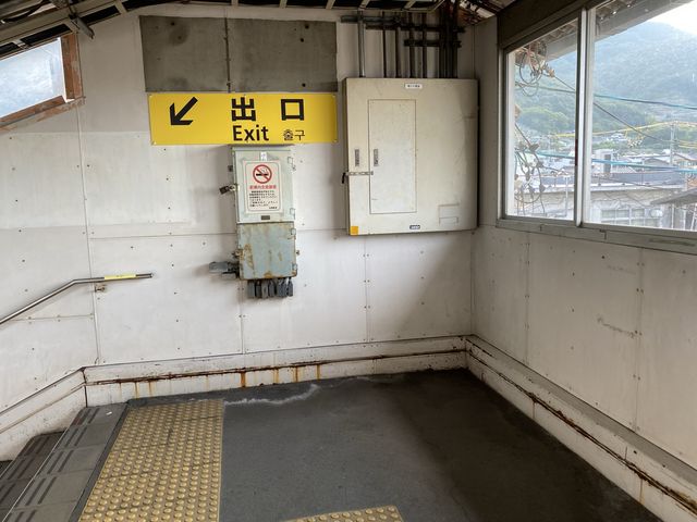 広島県。在来線の乗り換え主要駅『糸崎』