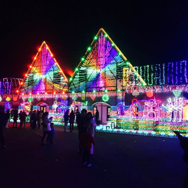 The most famous Illumination park in Japan