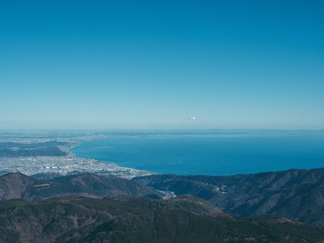 箱根の山頂から見る絶景と神社