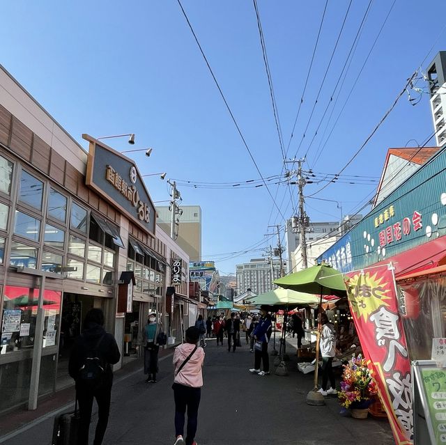 北海道　函館の朝市