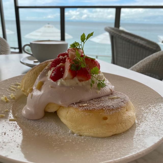 【淡路島】絶景を見ながら美味しいパンケーキを食す