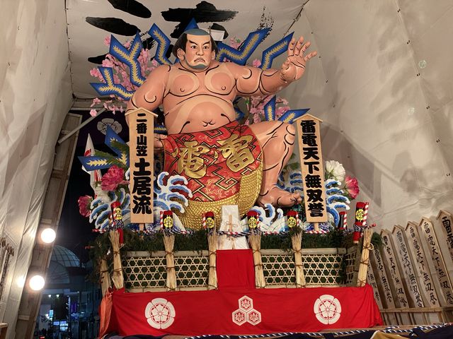 博多祇園山笠、櫛田神社周辺