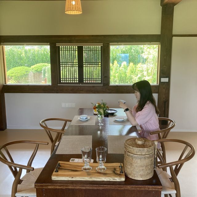 히노끼탕 있는 신축 한옥숙소, 경주 오릉도원🏠