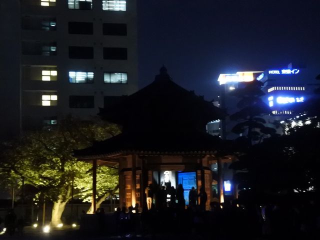 博多旧市街ライトアップウォーク2022「博多千年煌夜」『東長寺』