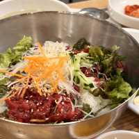 韓国/ｿｳﾙ  ユッケ、レバ刺し、ユッケビビンバが好きな人は必ず行ってください❗️