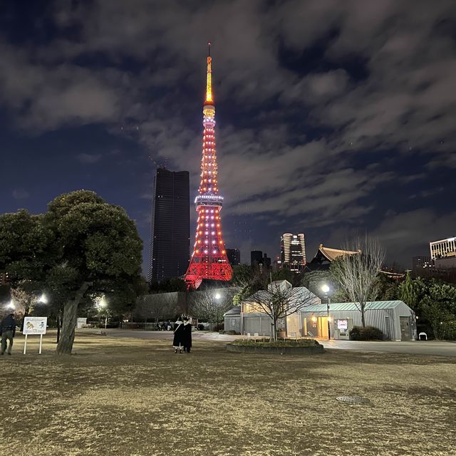 สวนสาธารณะชิบะแห่งกรุงโตเกียว🌷🗼