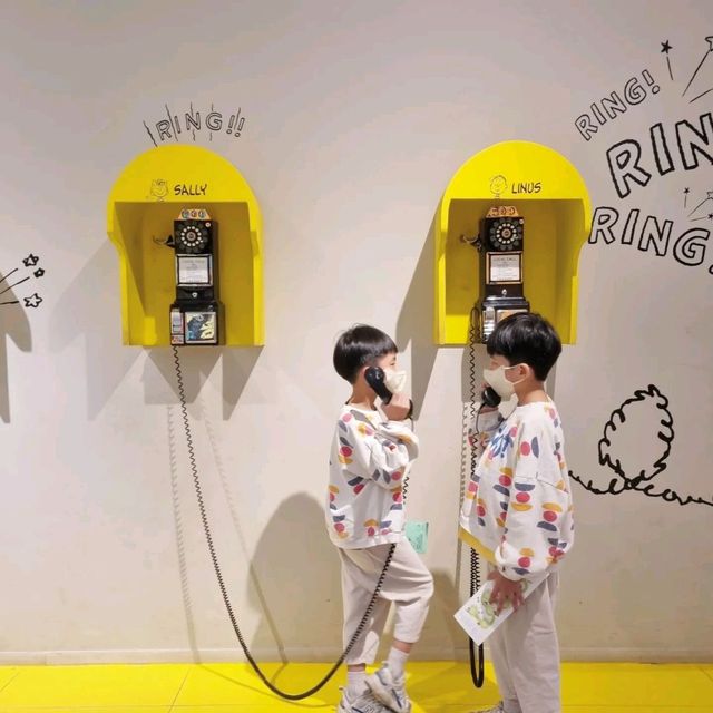 곳곳이 앙증맞은 포토존😘 스누피가든 실내공간
