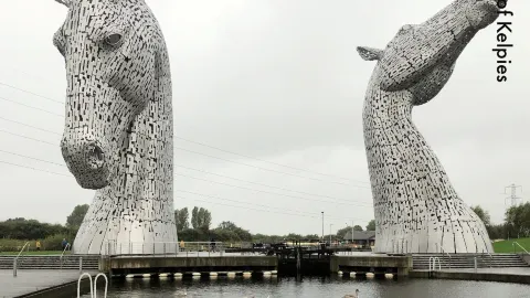 Enjoy the world's best-giant horse sculpture🤩 — traveler post in Grangemouth
