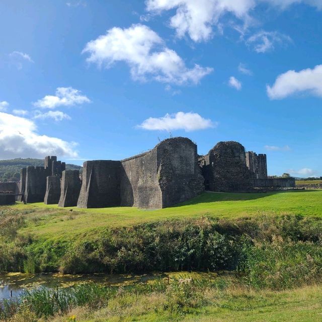 Biggest castle in Wales 