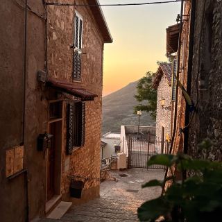 Golden Hour in Nerola Centro