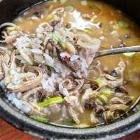 The Best Lunch with Amazing Pork Soup