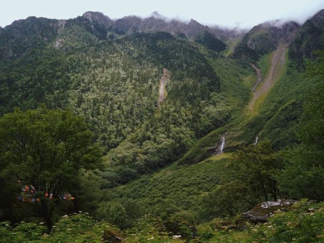 The Hike to Sacred Waterfall - Yubeng