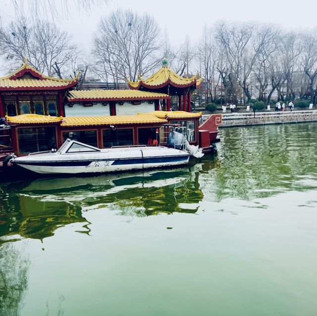 Jinan Daming Lake  Scenic Spot Experience ⛵️ 