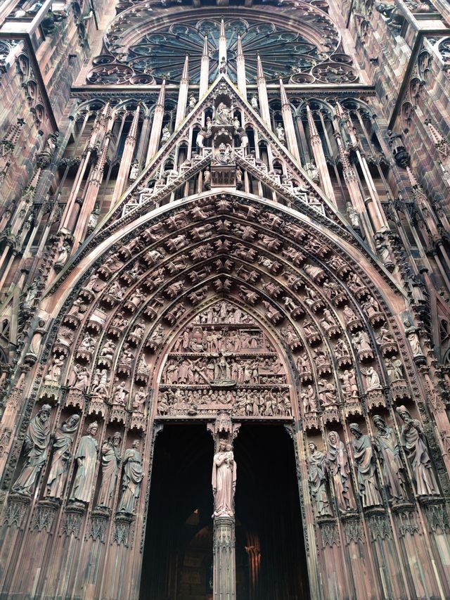 The stunning Strasbourg Cathedral.