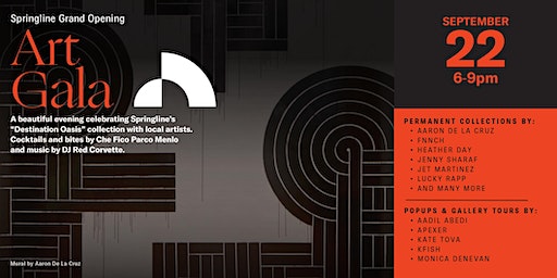 Springline Grand Opening Art Gala: An Outdoor Gallery Experience (Menlo Park) | 1300 El Camino Real