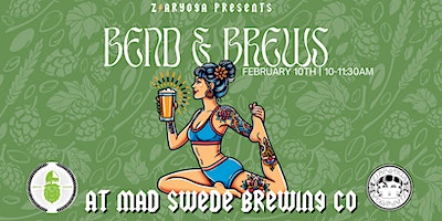 Bend and Brews: Brewery Yoga at Mad Swede Brewing Company | Mad Swede Brewing Company