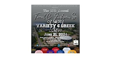 The 20th Annual Terral C. Jackson, Sr. Ol' Skool Variety Greek Show. | F.G. Clark Activity Center