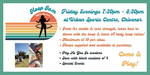Hoop Jam with Janine | Urban Sports Centre, Chivenor, Braunton, Barnstaple, UK