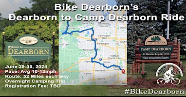 Bike Dearborn's Dearborn to Camp Dearborn Overnight Bike Ride | Dearborn Station