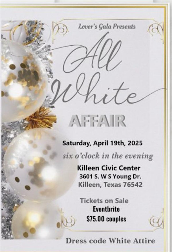All White Affair | Killeen Civic and Conference Center
