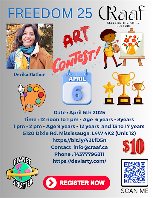 Art Competition | Planet Splatter