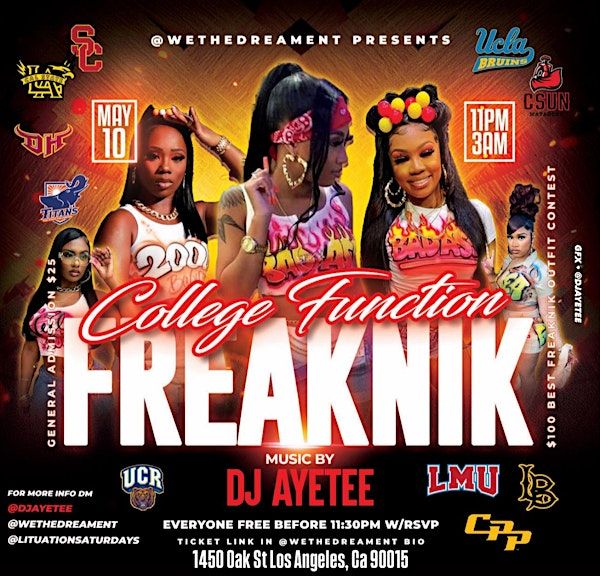Freaknik College Party (18+) | 1450 Oak St