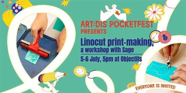 Linocut print-making with Sage | Objectifs - Centre for Photography & Film