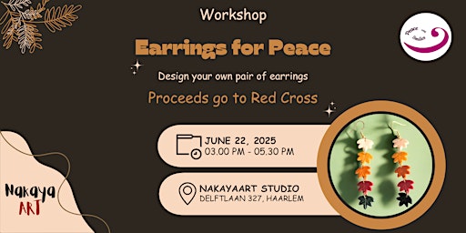 Earrings for Peace | workshop | NakayaART