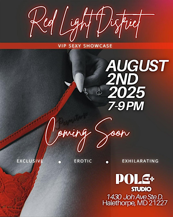 Pole Plus: Red Light District VIP Sexy Showcae | Pole Plus Studio