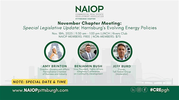 November 2025 Chapter Mtg: Note Special Date & Time | Rivers Club