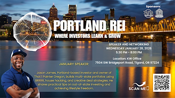 Portland REI January Meetup: Jason James | 7504 Southwest Bridgeport Road, Portland, OR, USA