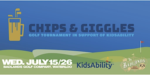4th Annual Chips and Giggles Golf Event in support of KidsAbility | Badlands Golf Company