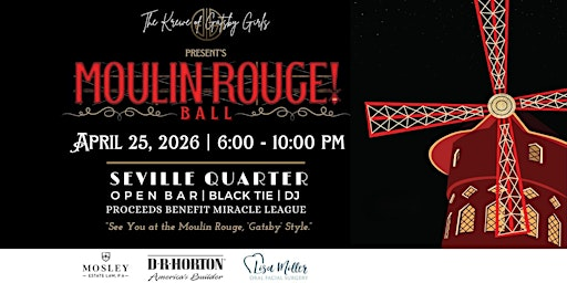 Krewe of Gatsby Girls' Moulin Rouge Ball | Seville Quarter