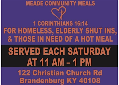 “Step” into Creativity with Meade Community Meals | 122 Christian Church Rd