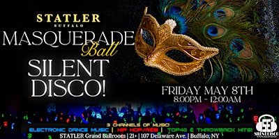 Masquerade Ball Silent Disco at The Statler! - 5/8/26 | Statler Buffalo