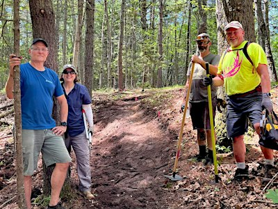 Schmid and Piontkowski Preserves Trail Work & Group Ride | 198 Old County Rd