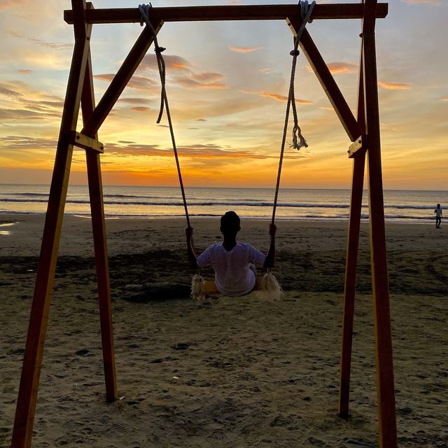 glamping at beach in kota belud sabah