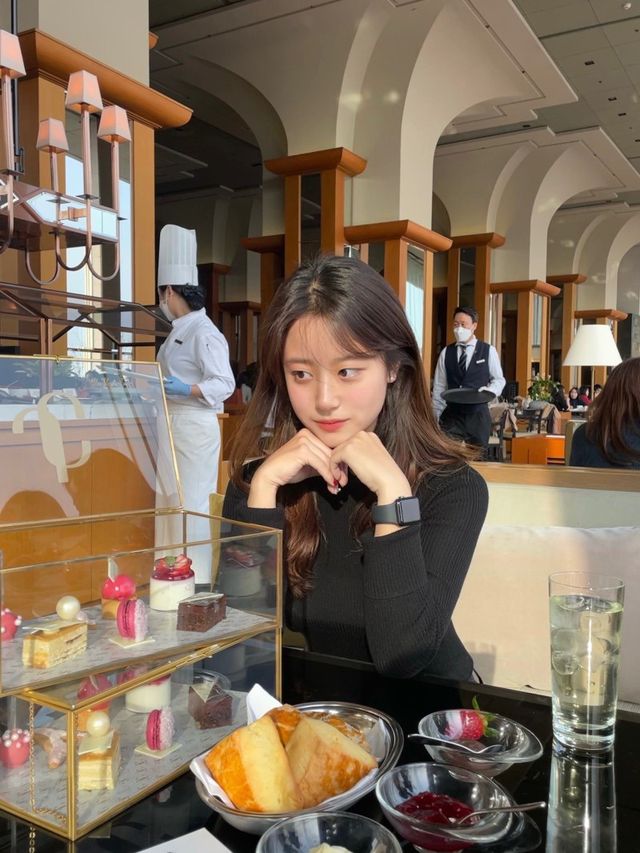하얏트 에프터눈티로 배불리기 😮‍💨💛